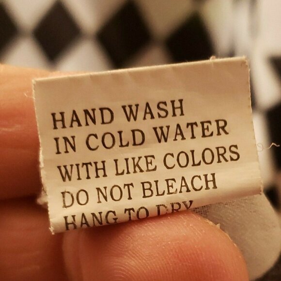 RoomMates Womens Checked Semi Sheer Top Medium - Picture 8 of 8